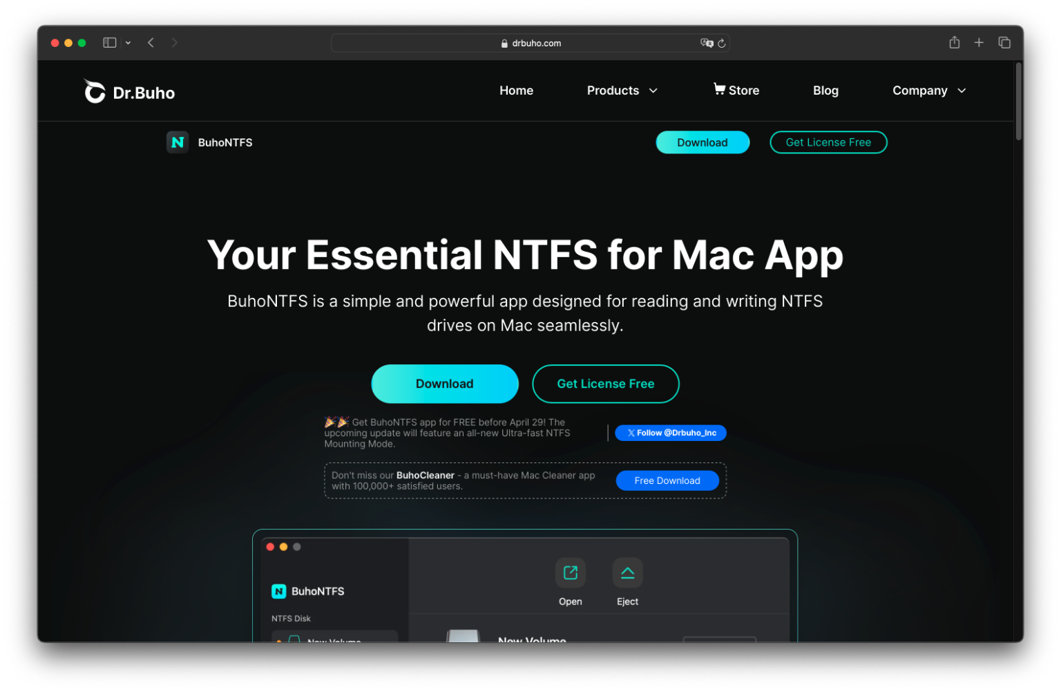 MacOS NTFS BuhoNTFS Mac Macos ntfs buhontfs mac
